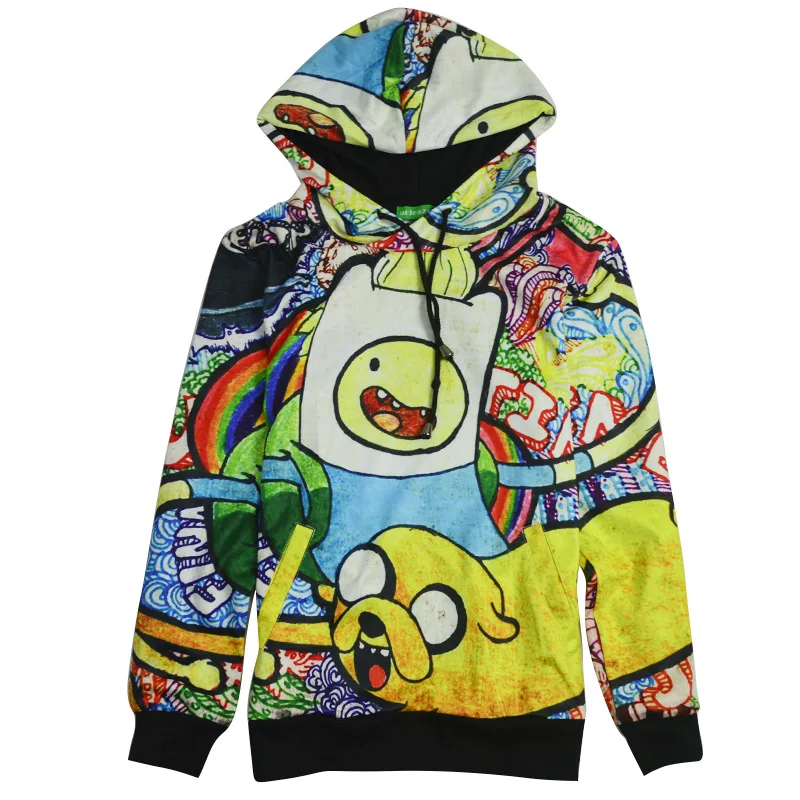 Женский пуловер с капюшоном длинным рукавом|sweatshirt long sleeve|adventure time sweatshirthoodie pullover |