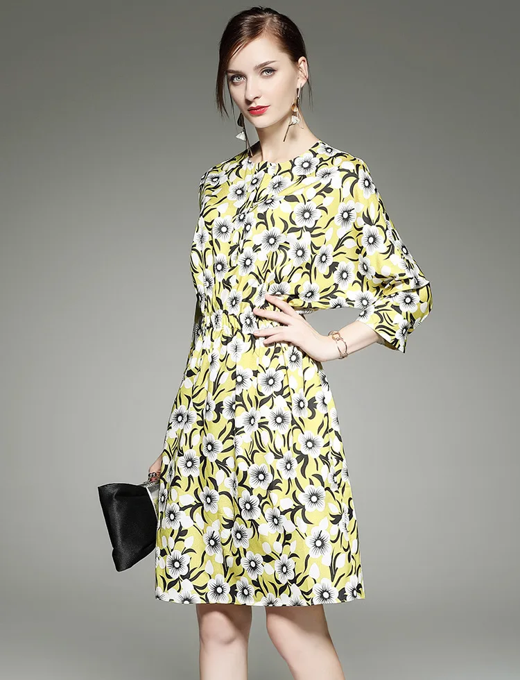 Летнее платье 2017 элегантные Для женщин пикантные Кружево Европейский Дизайн