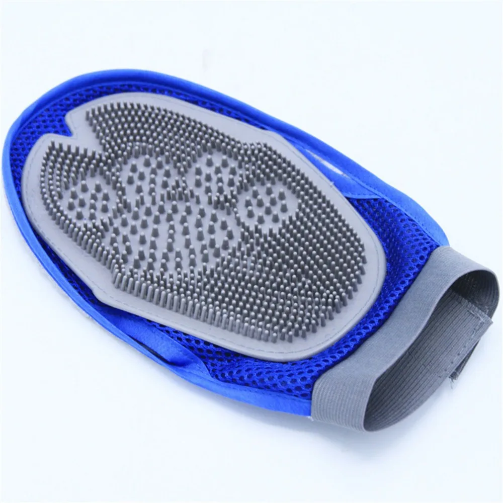

Soft Mitt Cat Dog Grooming Glove Brush Deshedding & Massaging Tool For Long & Short Hair Pets Eliminates Shedding and Matting