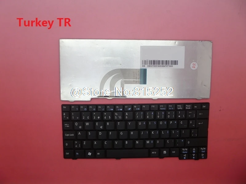 Клавиатура для ноутбука ACER один D150 A150 D250 E100 A110 P531H Французский FR Греции GK SP из