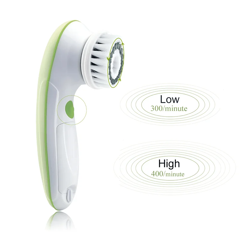 TOUCHBeauty 3 in1 Вращающаяся щетка для чистки лица костюм для мальчиков, футболка+ штаны с 3 замены щетки, 2 Скорость настройки с коробка для хранения TB-0759A