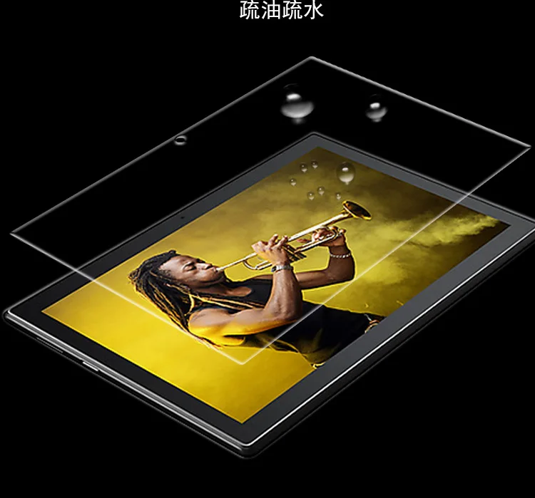 Темпэ красная стеклянная мембрана для lenovo Tab 4 10 TB-X304N X304F 10," стальная пленка для планшета защита экрана упрочненная TAB4 10 чехол HD