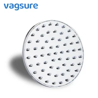 round 15cm diameter chromed abs shower room overhead top roof shower head cabin sanitary ware accessories shower spare parts