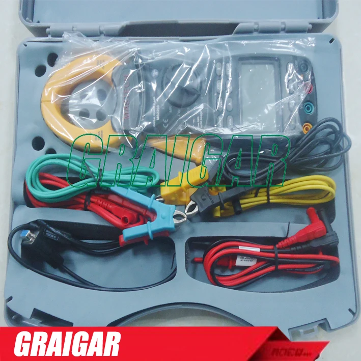 Цифровой измеритель зажимов с фактором мощности Интеллектуальный Высокоточный