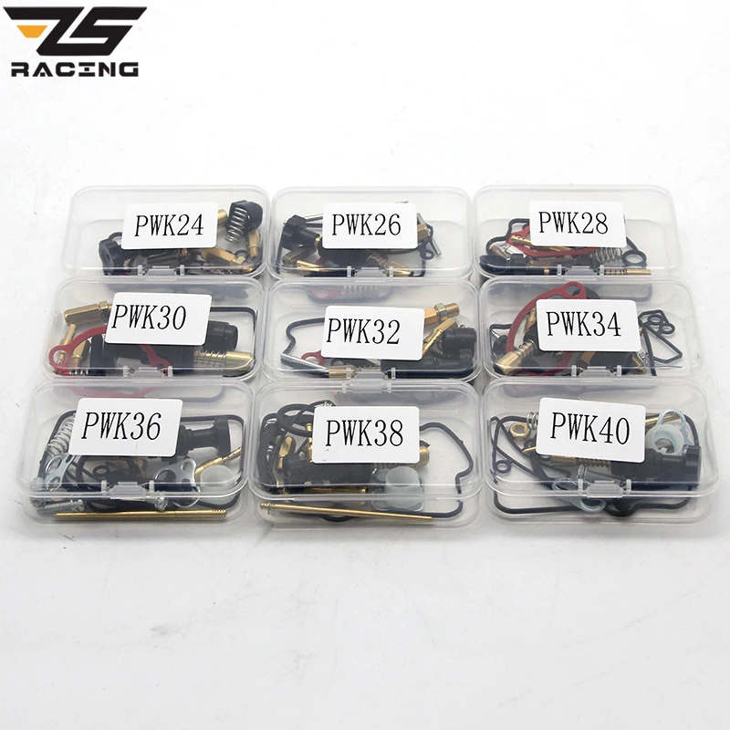 Мотоциклетный карбюратор ZS Racing 24 26 28 30 32 34 36 38 40 мм PWK KEIHIN Koso Ремонтный комплект