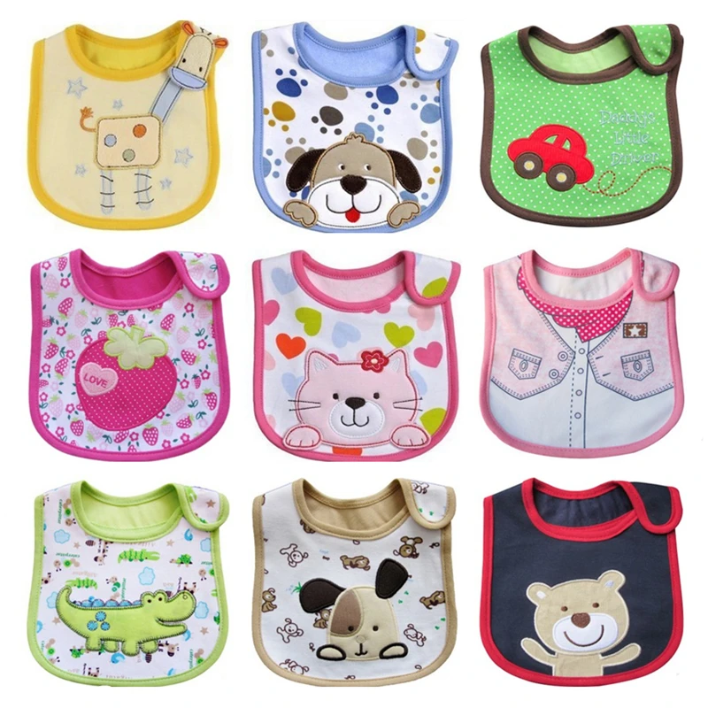 

1PCS Newborn Baby Bibs Waterproof Bib Bandana Baberos Bibs For Kids Girls Boys Bib Baby Clothing