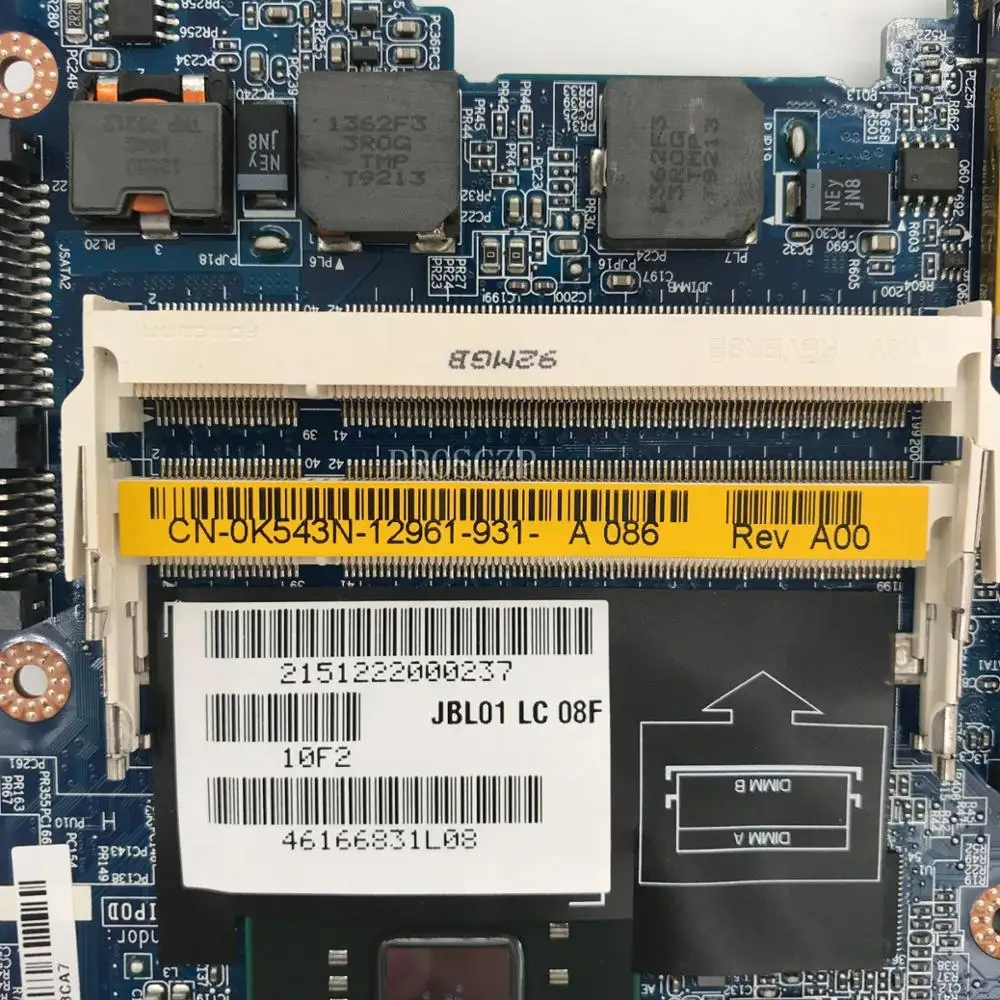 Бесплатная доставка Для Материнская плата ноутбука Latitude E6400 CN-0K543N 0K543N K543N JBL01 LA-3806P