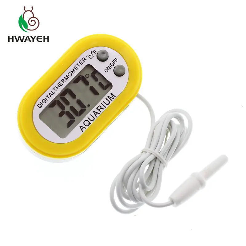 Mini Digital Temperature and Humidity Meter Incubator Suction cup type Pet Dog Tortoise Sensor Thermomete | Инструменты