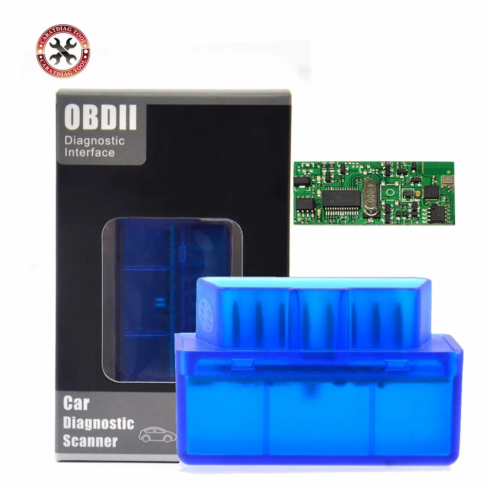 2019 Мини ELM327 V1.5 OBD2 автомобильный диагностический сканер Bluetooth настоящий чип PIC18F25K80