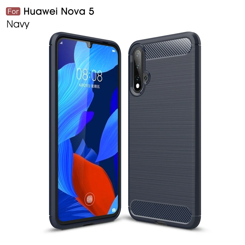 

Чехол для Huawei Nova 5 Pro, Мягкий Силиконовый противоударный чехол для телефона Huawei Nova 5 Pro, чехол для Huawei Nova 5 Pro, чехол Youthsay