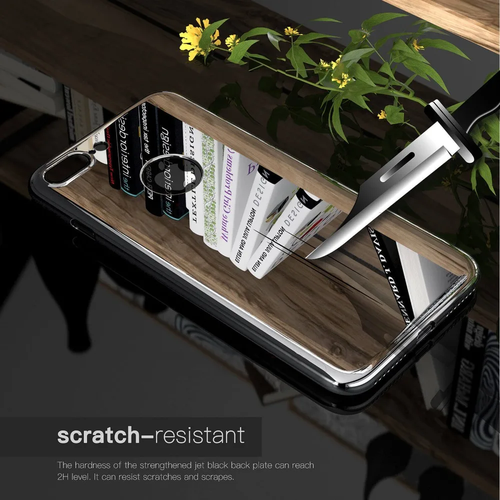 Противоударный Гибридный 360 ультра тонкий зеркало жесткий чехол с закаленным
