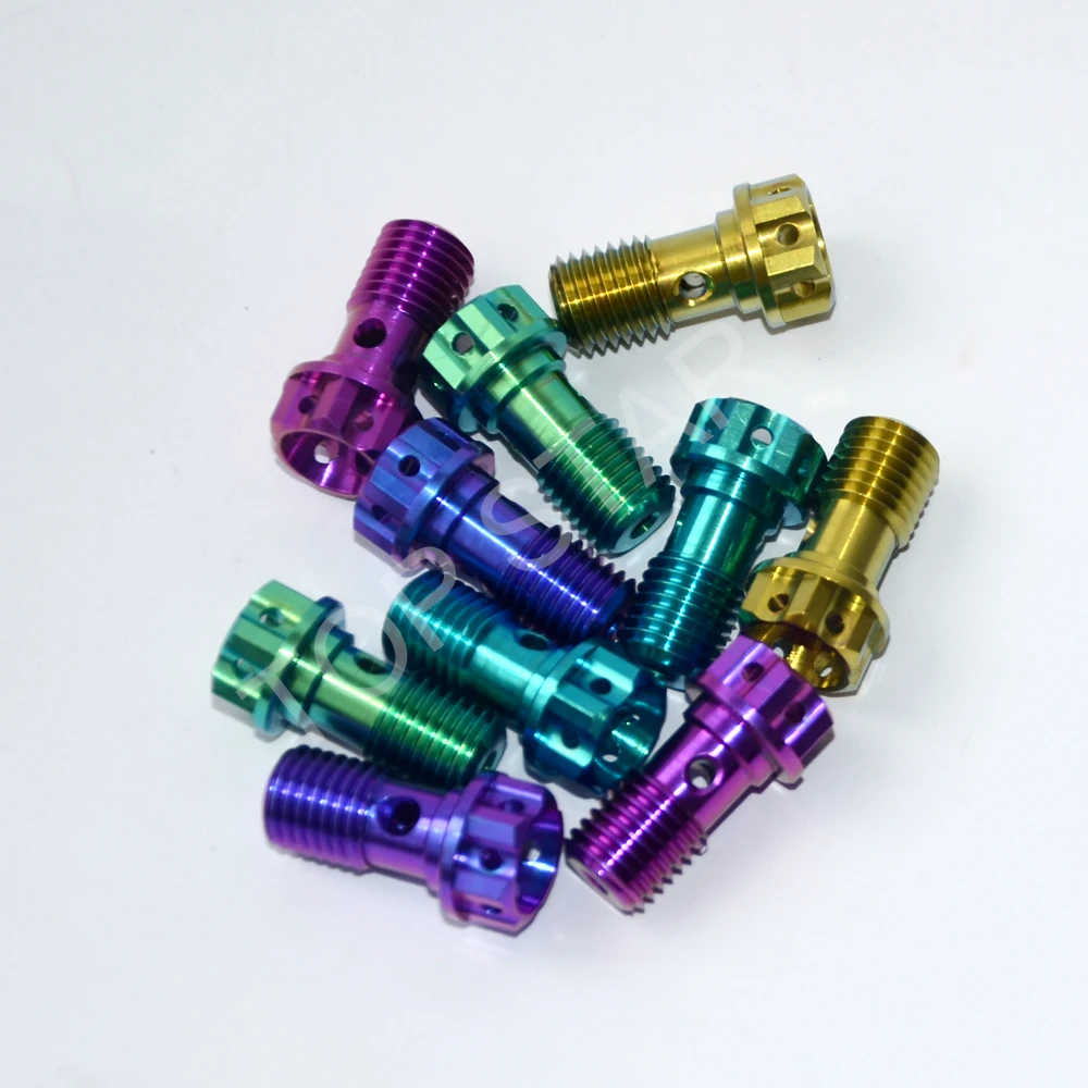 2 шт. Штангенциркули для мотоцикла трубные титановые болты титановый сплав болт