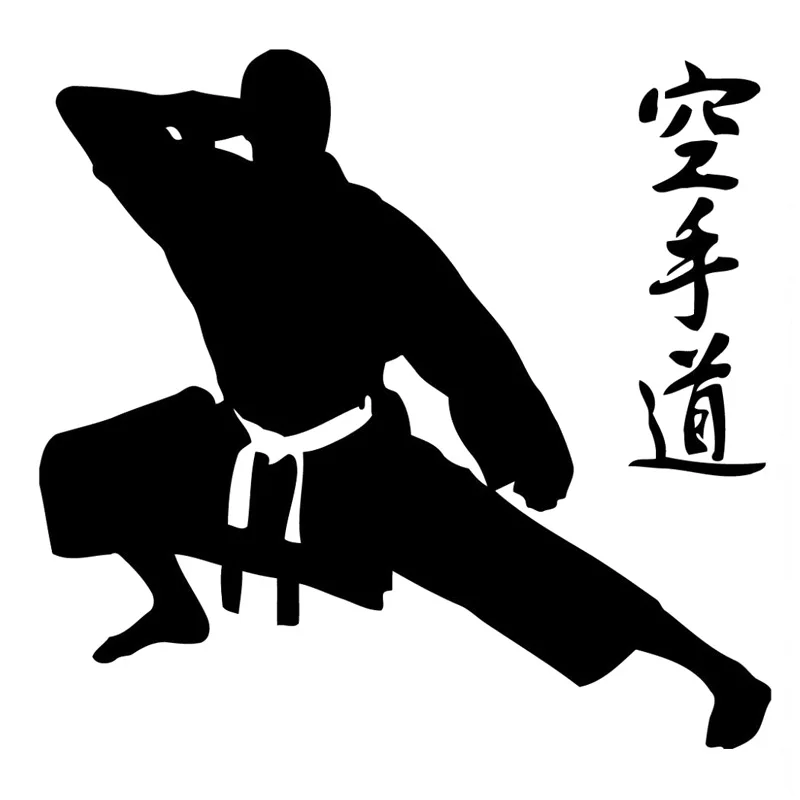 17 9 см * Karate модные виниловые мотоциклетные декоративные наклейки