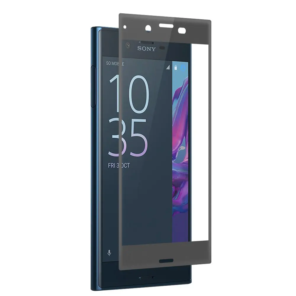 Защитное стекло закаленное с полным покрытием для Sony Xperia XZ F8331/F8332 | Мобильные