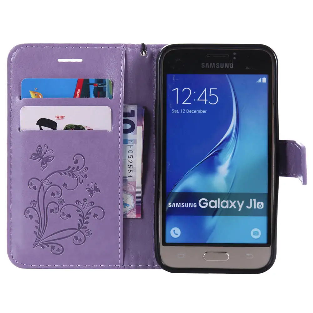 Рельефные Чехлы для SAMSUNG Galaxy J1 (6) SM J120FN J120F/DS 2016 чехлы книжки с полным