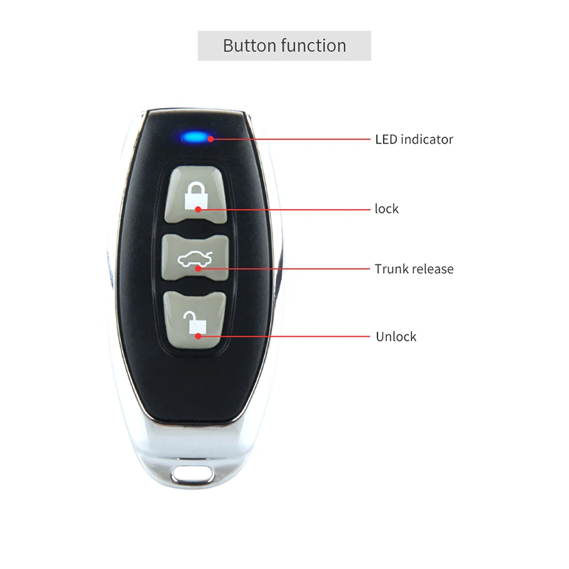 EASYGUARD компания Автозапуск комплект Дистанционное открытие багажника закрытия