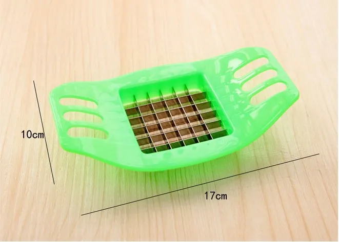 1 шт. Новый ПВХ + нержавеющая сталь для французского картофеля фри резак