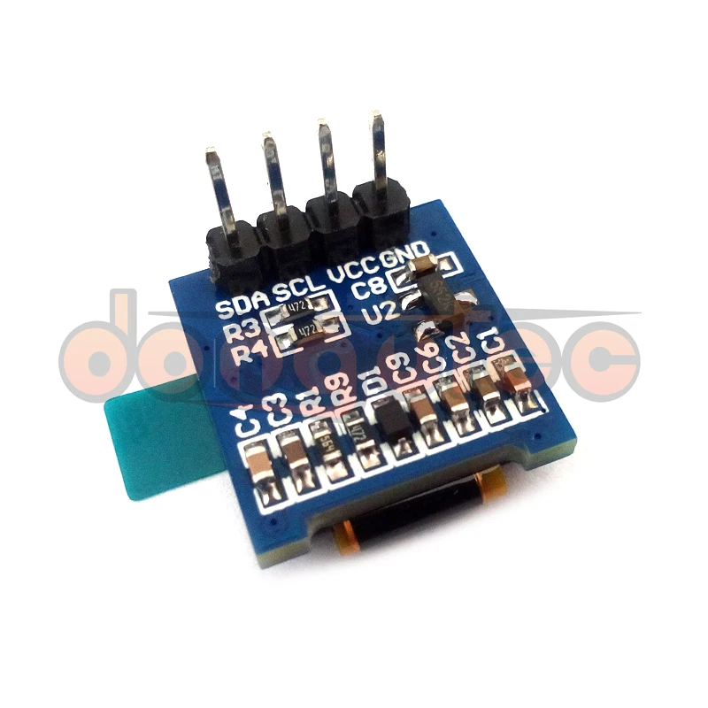 3 5-дюймовый 4PIN белый OLED экран SSD1306 Привод IC 64*32 QT1306P24 кабель IIC интерфейс 64x32 oled