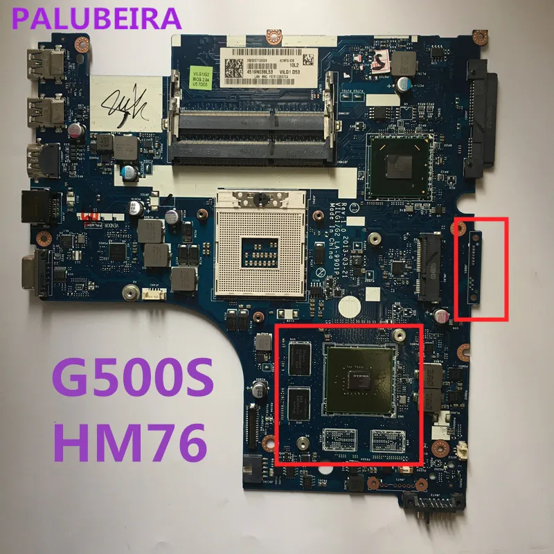 PALUBEIRA VILG1/G2 LA 9901P для Lenovo G500S материнская плата (для GT720M видеокарты) HM76 I3 I5 I7 CPU)