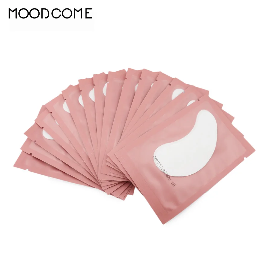 

20/50 Pairs Under Eye Pads For Lash Extensions Tool Gel Patches Disposable Eye Lash Pads Collagen Lint Free Eyelash Pads