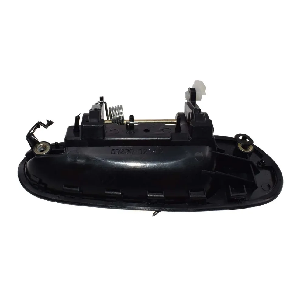 ISANCE Outside Door Handle Rear Right Black 69230-12140 6923012140 For Toyota Corolla Geo Prizm 1993 1994 1995 1996 1997 | Автомобили и