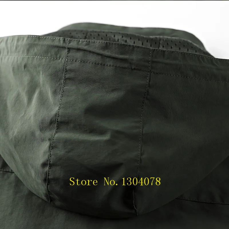 Summer Thin Jacket Quick Dry Waterproof Jacket Men Tace& Shark Brand Men's Windbreakers Anti-UV Sun-Protective Sportswear