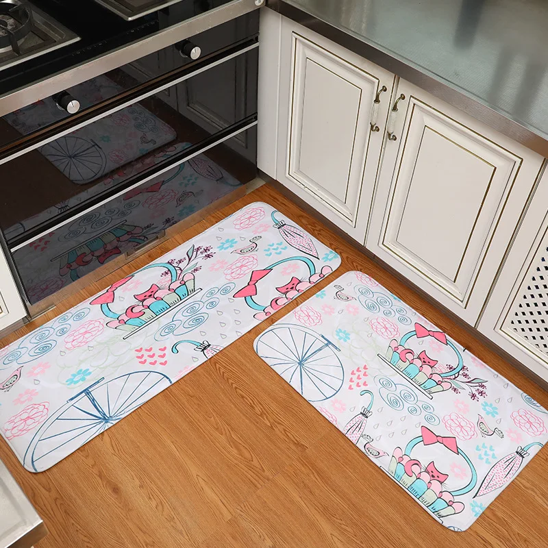 2 шт./компл. кухонные коврики для ванной комнаты Нескользящие Детские Коврики
