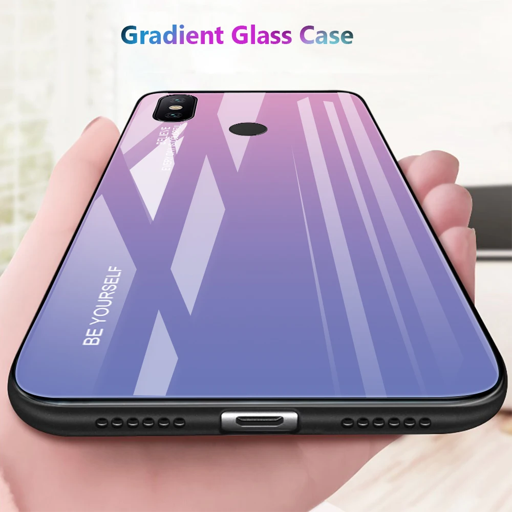 Силиконовый стеклянный чехол для Xiao mi Red mi Note 8 6 7 Pro 5 K20 Plus GO 6A 7A Red mi on чехол для Xiaomi mi 9T 9 SE 8 A2 Lite A3 A1 чехол