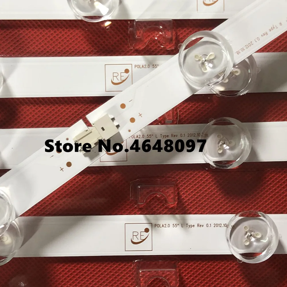 Светодиодный Подсветка лампы светодиодные ленты 12 s для LG 55 &quotТВ 55LN5700 LN54M550060V12