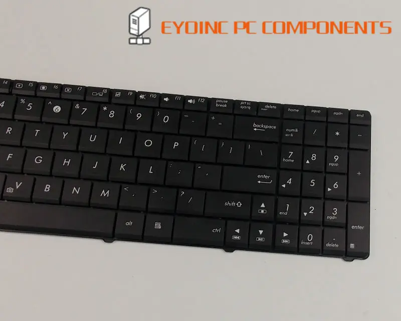 Laptop Keyboard For ASUS N53J N53JN N53JF N53JL N53JQ N53SV N53SN N53NB N53SM US Version Black Free Shipping | Компьютеры и офис
