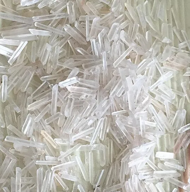 100 г Clear Кварцевый Точка размагничивания Исцеление Кристалл Кулон DIY ремесел