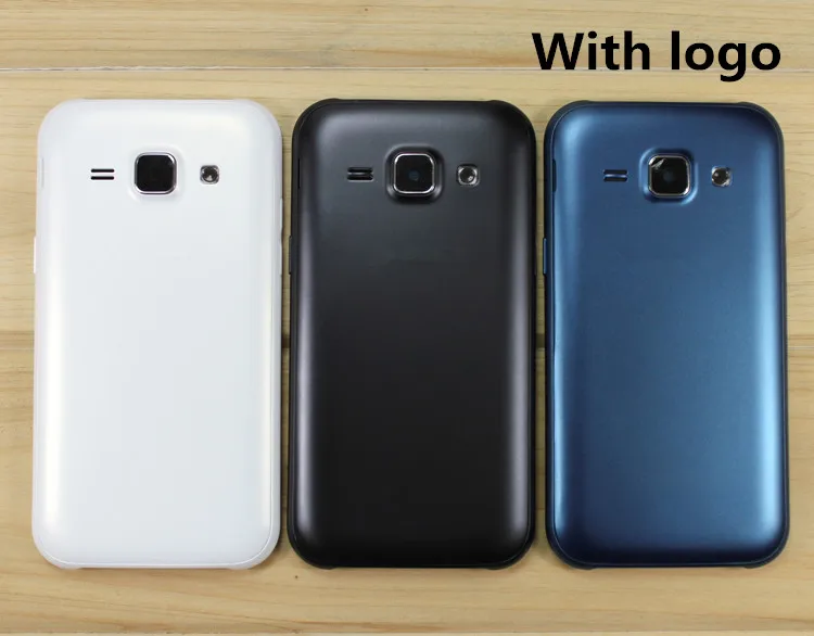 Средняя рамка задняя Задняя крышка объектива камеры + батареи для Samsung Galaxy J1 J100 SM