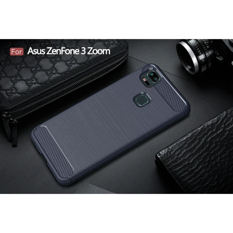Чехол для Asus Zenfone 3 Zoom Ze553kl на Премиум оригинальный силиконовый гибридный мягкий