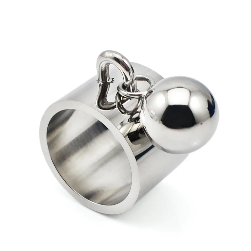 2017 Newest Stainless Steel Hollow Round Ball Charm Rings for Women Silver Cute Valentine's Day Gifts Zilver Bagues Anillo | Украшения
