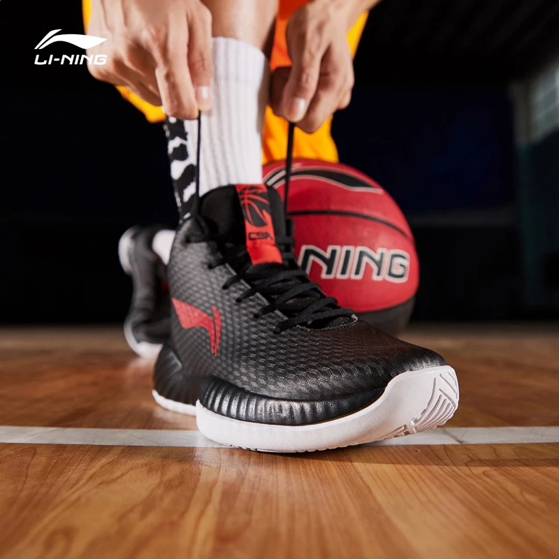 Li-Ning/Мужская обувь для баскетбола в бою, для баскетбола, износостойкая обувь, RB, средней длины, с подкладкой, для фитнеса, спортивная обувь, кроссовки ABPP005 XYL229