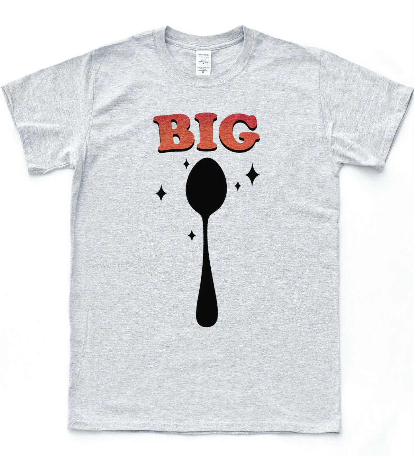 Большая ложка футболка милые футболки для супружеской пары Love Cool inie Hipster мужские