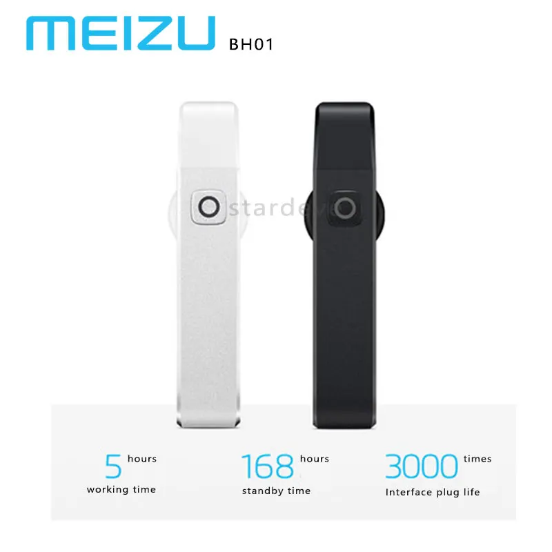 Meizu BH01 автомобильный комплект handfree наушники беспроводные Bluetooth наушники стерео гарнитура с микрофоном алюминиевый earhud для iphone7