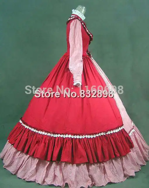 Викторианское готическое платье бальное для выпускного вечера стимпанк панк