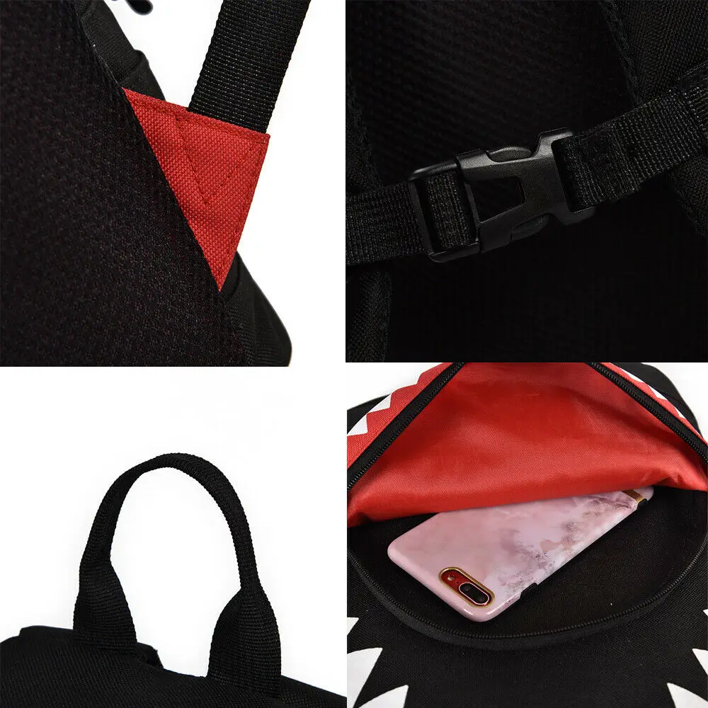 Новинка 2019 милая детская школьная сумка мультяшный рюкзак с акулой