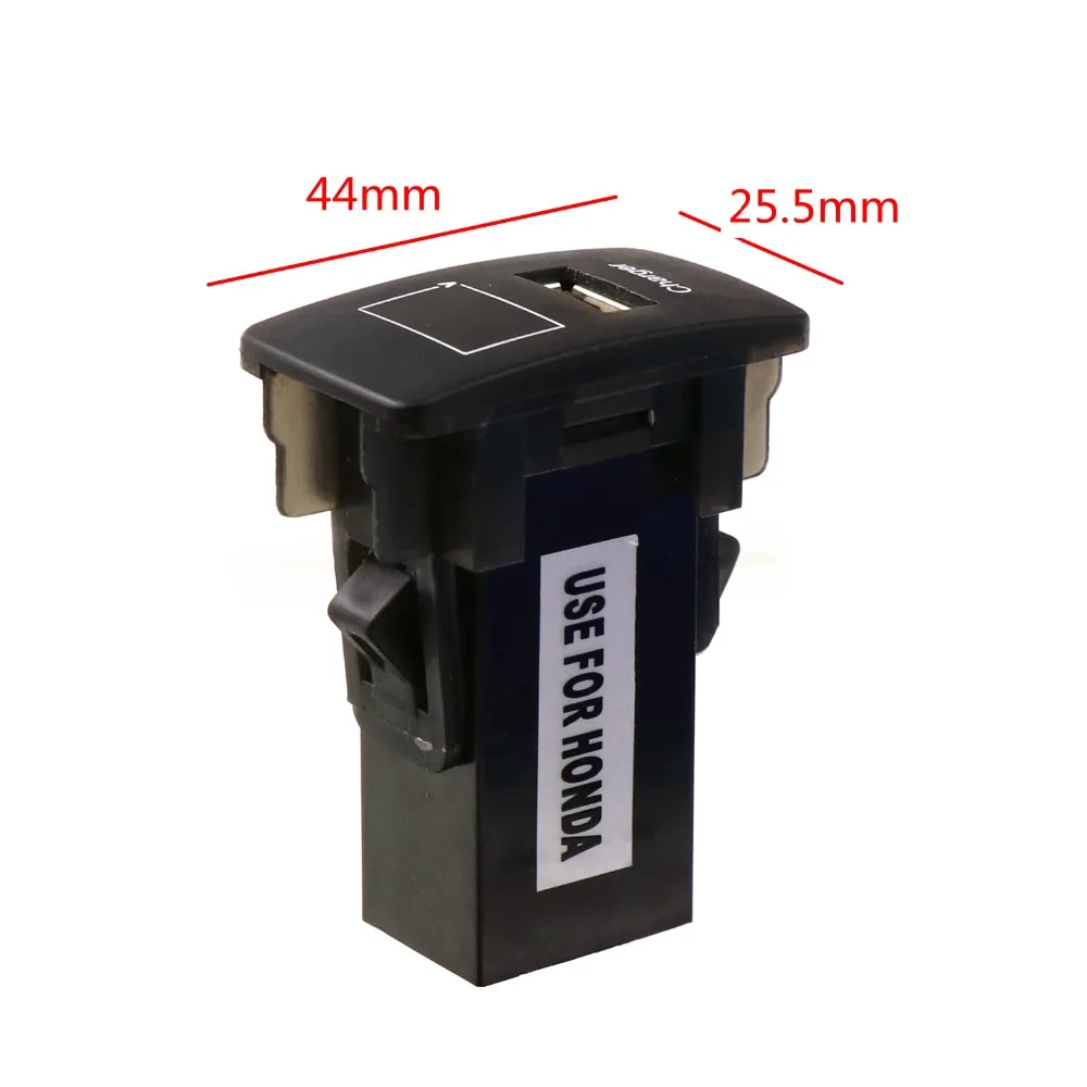 Автомобильное зарядное устройство с USB интерфейсом 5 в 2 1 А и измеритель