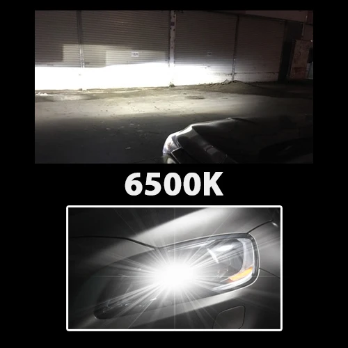6500k LEADTOPS H11 светодиодный H1 H7 H4 H13 9004 H3 светодиодный 9005 9006 9007 светодиодный фар автомобиля луковицы 6500 K 4300 K 8000 K EJ - Испускаемый цвет: 6500k