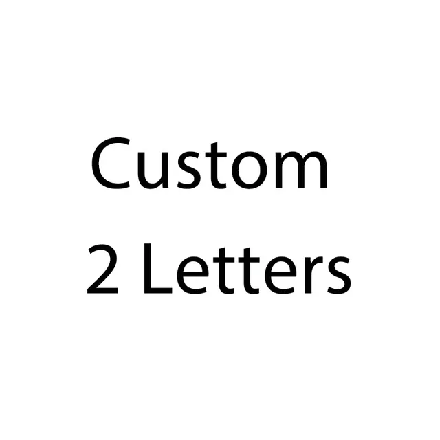 2 Letters Новая Детская плюшевая игрушка, хлопковая мягкая подушка для сна, дышащая детская мягкая игрушка, сделай сам, на заказ, буквенный бампер, украшение для детской комнаты - Цвет: 2 Letters