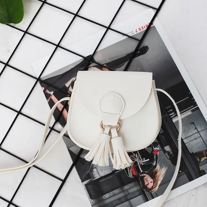 Сумка для девочек детская сумка через плечо с кисточкой Детский кошелек