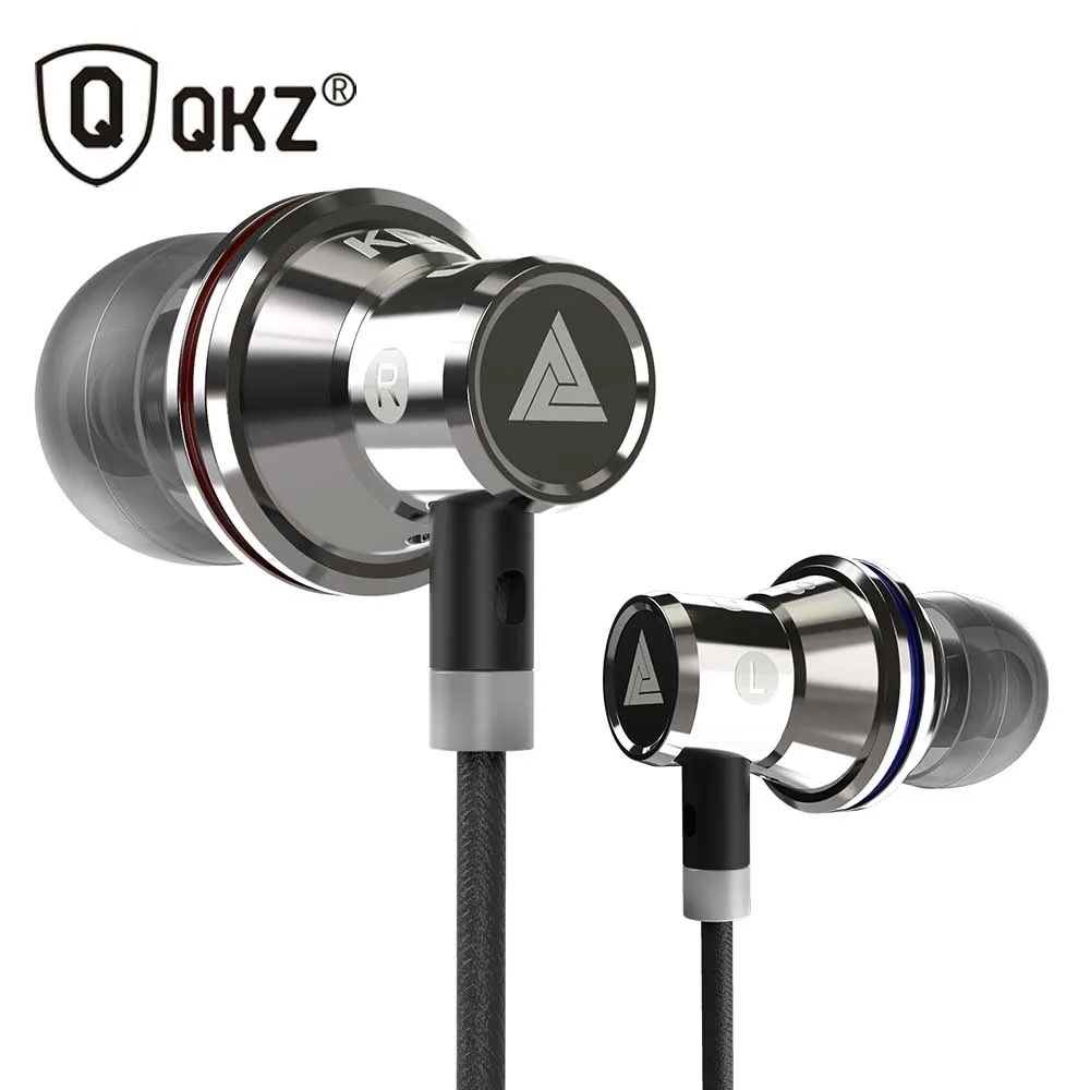Оригинальные брендовые наушники QKZ KD3, наушники с шумоизоляцией, наушники с микрофоном для мобильного телефона, универсальные для MP4