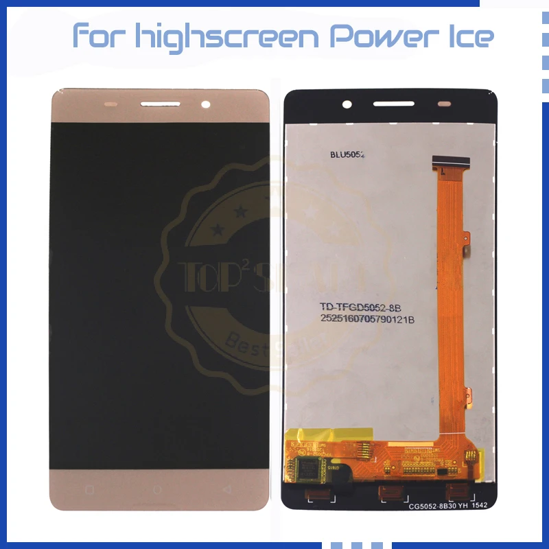 Для Highscreen Power Ice LCD дисплей кодирующий преобразователь сенсорного экрана в сборе