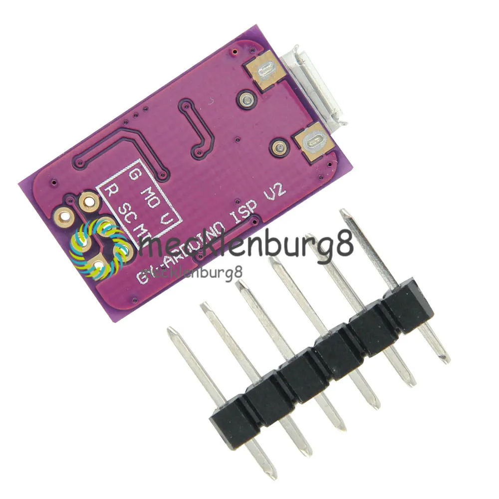 Миниатюрный программатор AVR ISP ATtiny44 ATTiny45 ATTiny85 микроконтроллер для Arduino IDE