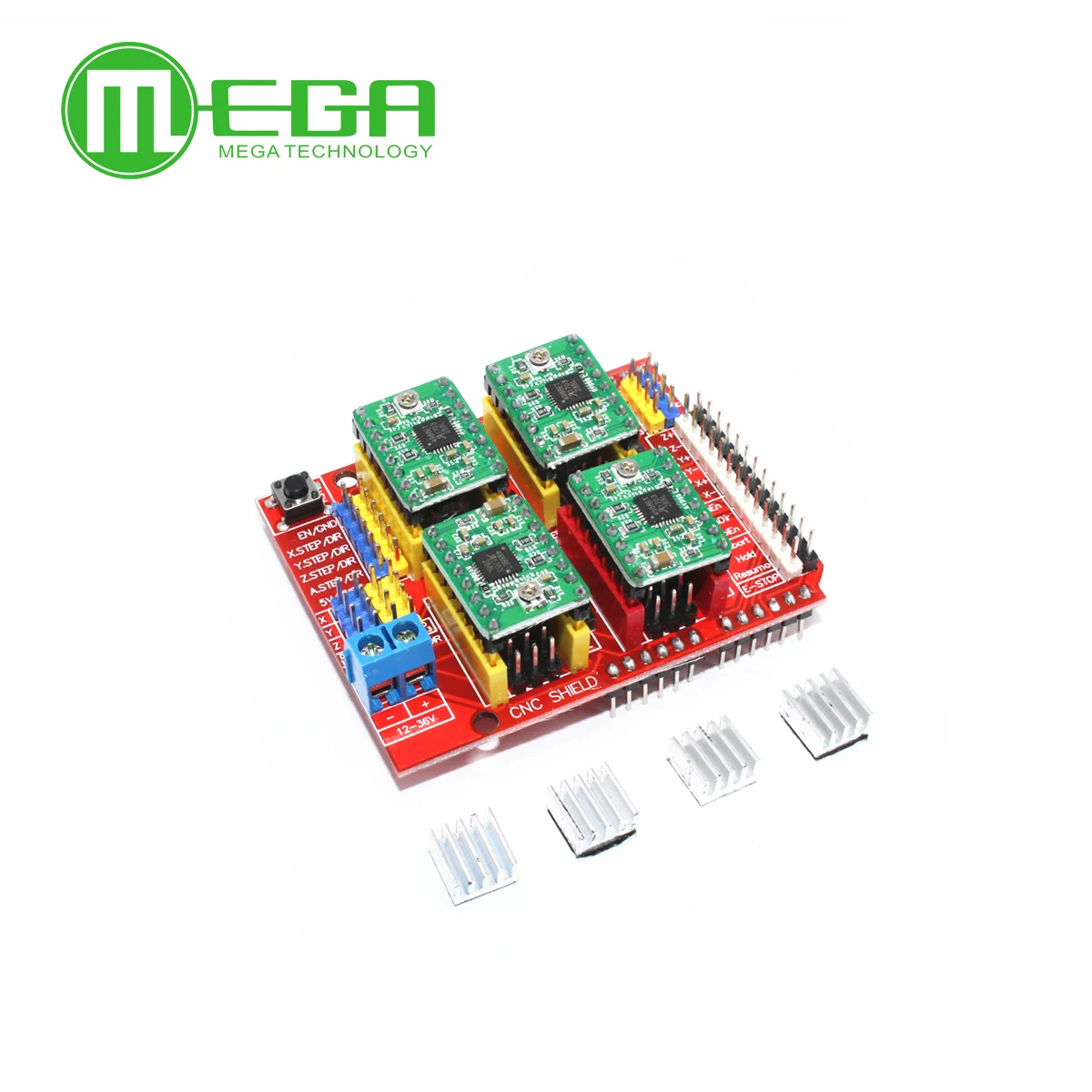 

5set New cnc shield v3 engraving machine / 3D Printer / + 4pcs A4988 driver expansion board