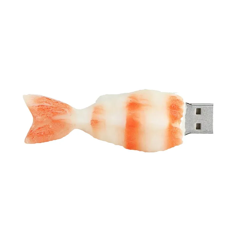 Прекрасный маленький суши пицца USB 16 ГБ 32 64 4 8 карта памяти Sashimi u диск подарок