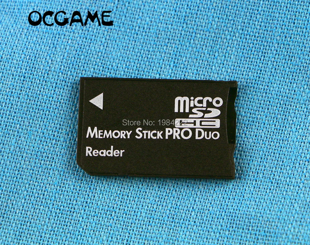 

OCGAME 30 шт./лот Micro SD SDHC TF для карт памяти MS Pro Duo Reader для PSP1000 2000 3000 psp 1000 2000 3000 адаптер конвертер