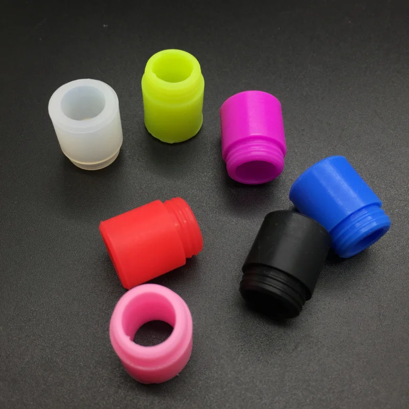 1000 шт. 810 капельные наконечники Крышка для мундштук индивидуально кремниевые